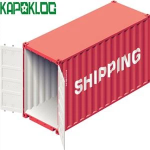 20ft LCL FCL logistikos kompanijų gabenimas